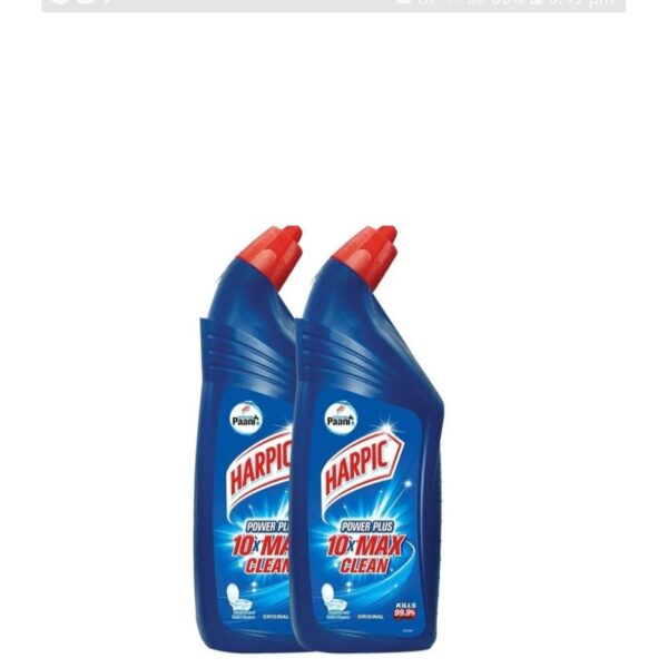 Harpic Power Plus Original Liquid Toilet Cleaner (2×1L)