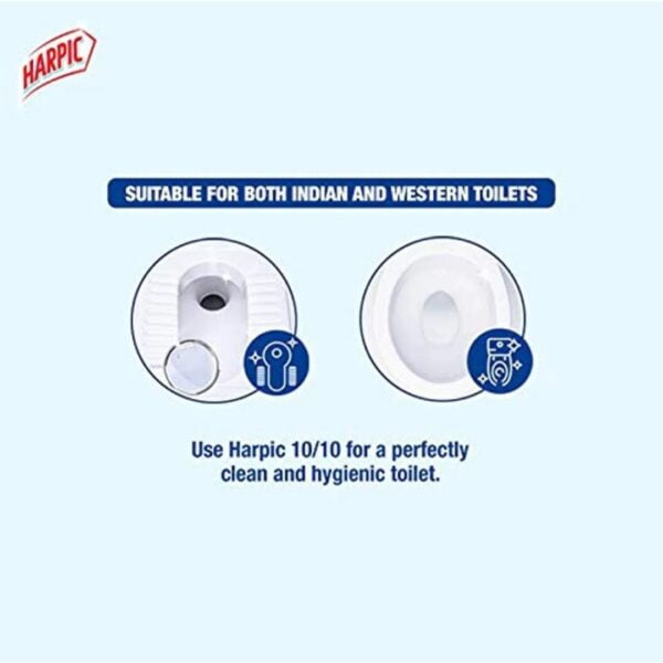 Harpic Power Plus Original Liquid Toilet Cleaner(3×0.5L) - Image 4