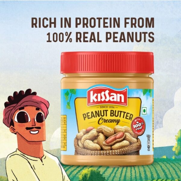Kissan Peanut Butter Creamy (350g) - Image 2