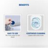 Harpic Flushmatic In-Cistern Aquamarine Block Toilet Cleaner  (Combo Pack 5+1 Free,50g Each) (1×50g) - Image 3