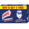 Harpic Flushmatic In-Cistern Aquamarine Block Toilet Cleaner  (Combo Pack 5+1 Free,50g Each) (1×50g) - Image 2