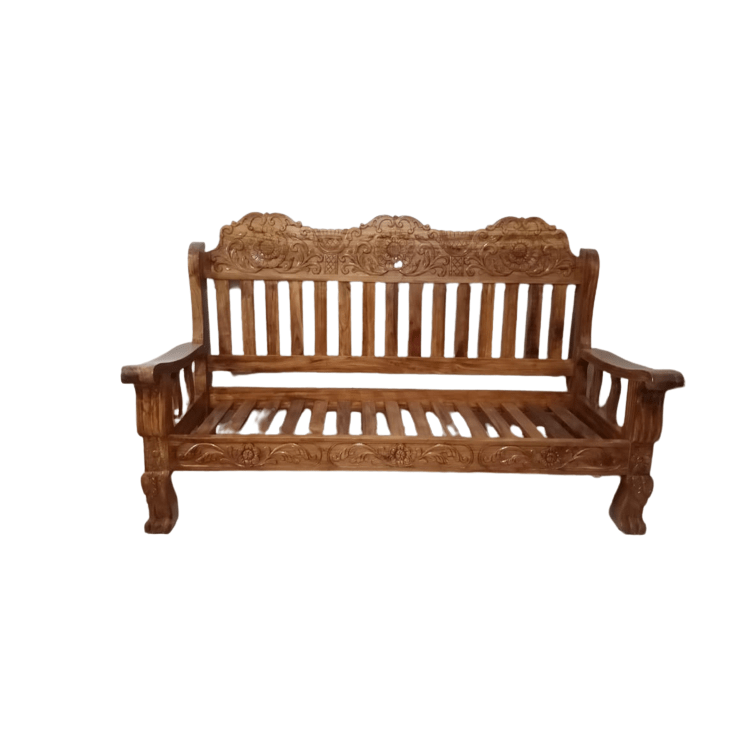 Wooden Sofa Set Teak Wood (Sagwan) AIMD Bazaar