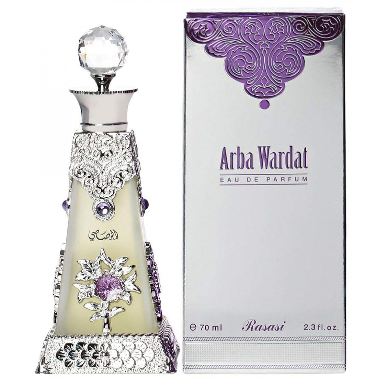 Rasasi, Arba Wardat, 70ml Eau De Parfum for women أربع وردات