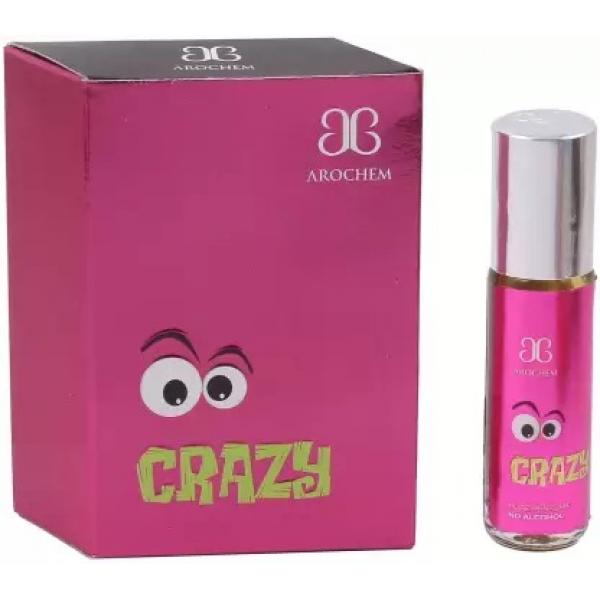 Arochem, Crazy, 6ml Roll on Floral Attar for Unisex