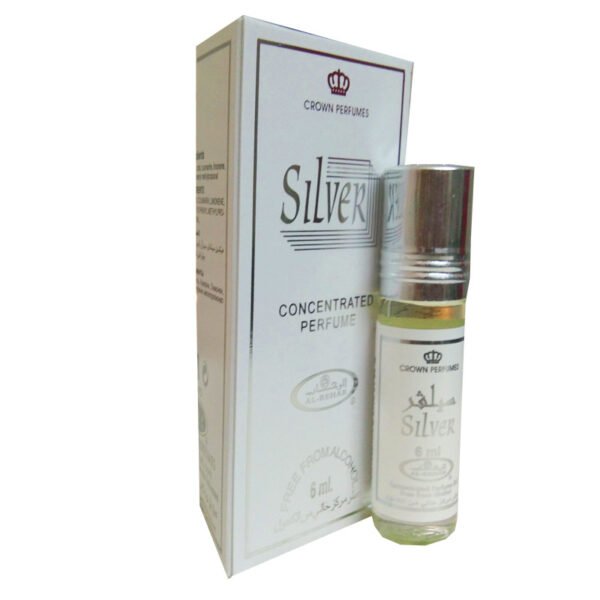 Al rehab, Silver, 6ml Roll on Attar