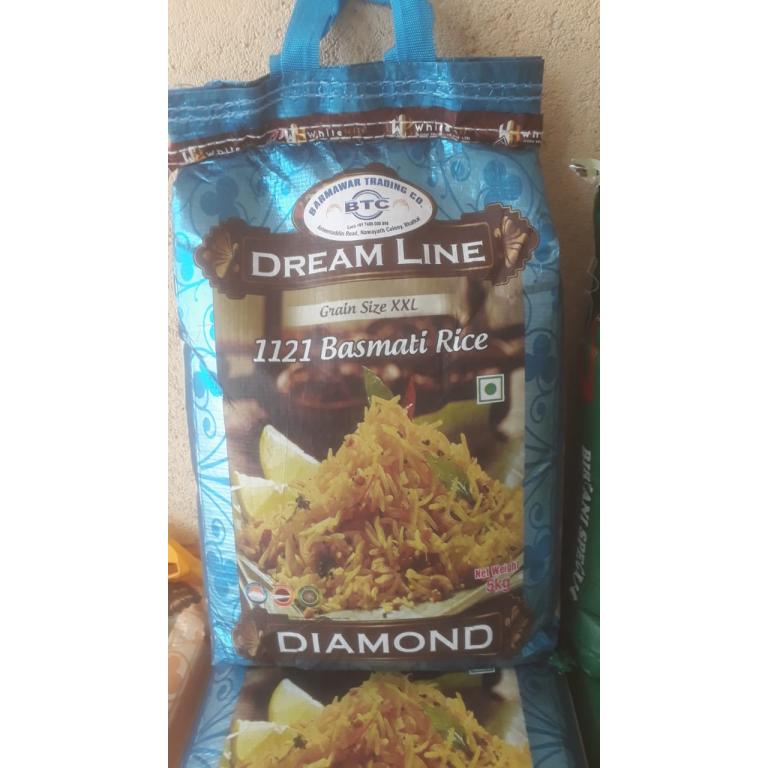 Dream Line XXL Basmati Rice 1509 Extra Long Grain