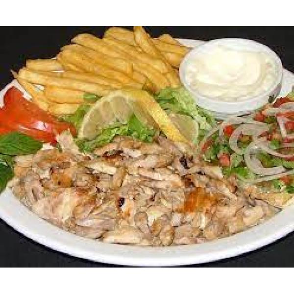 Turkish Shawarma (Plate)