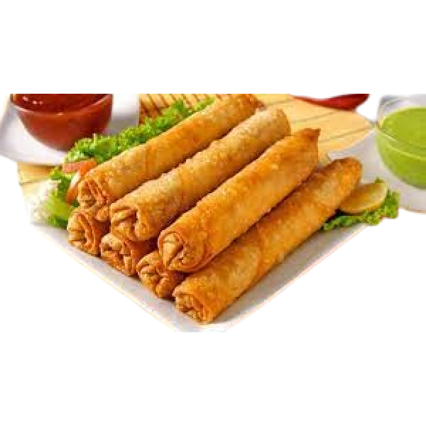 Chicken Spring Roll 6 Pcs