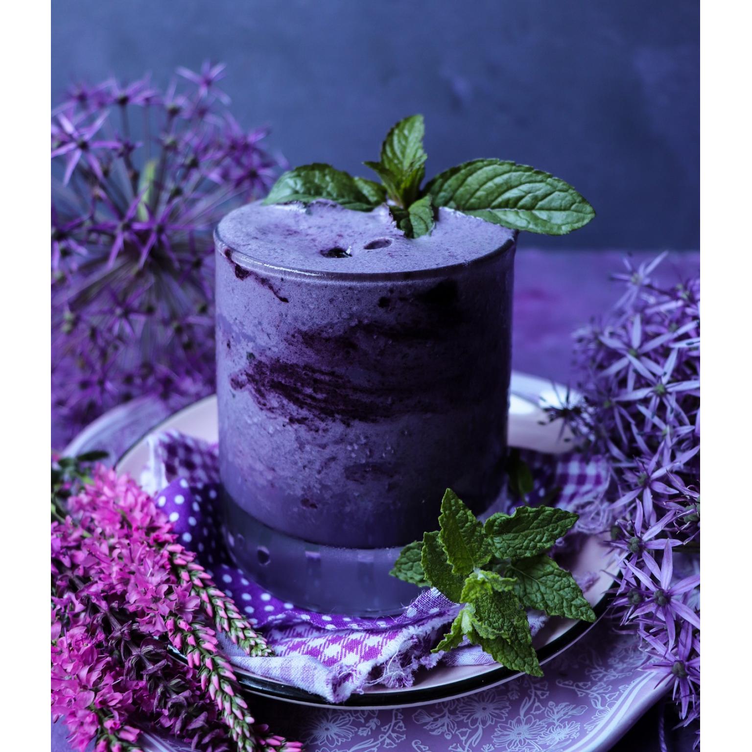 Blueberry Milkshake