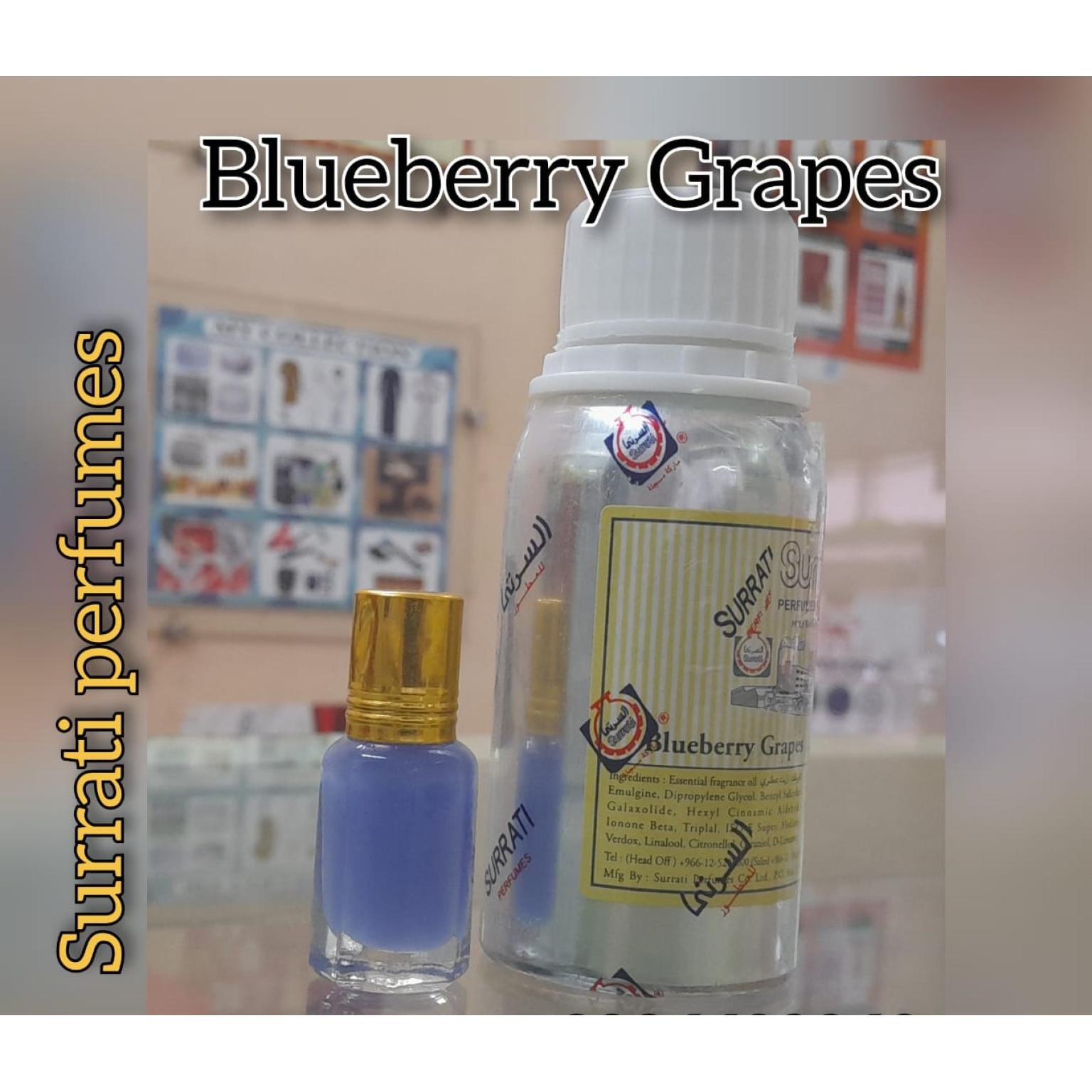 Surrati, Concentrated Attar, Blueberry Graps, 6ML,12ML