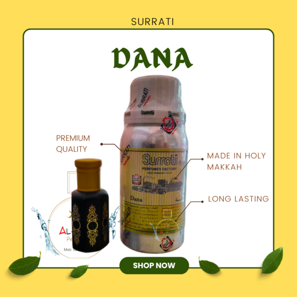 DANA concentrated perfume oil by SURRATI 6ml and 12ml