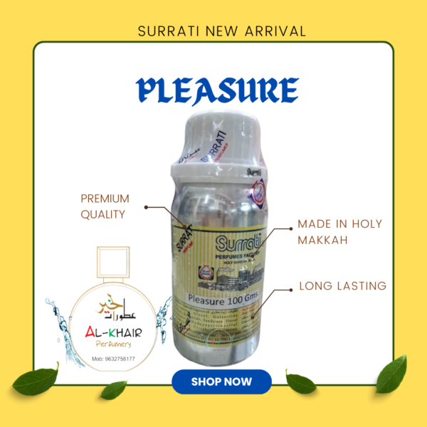 PLEASURE CONCENTRATED PERFUME OIL BY SURRATI 6ML AND 12ML