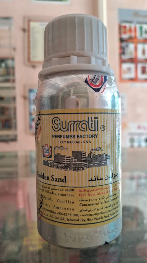 GOLDEN SAND, CONCENTRATED PERFUME OIL BY SURRATI 6ML AND 12ML