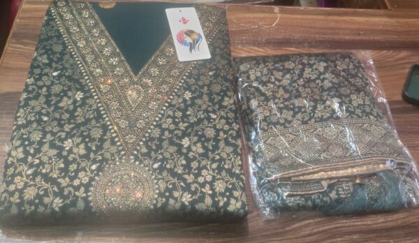 Banarasi suit with dupatta - Image 5