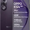 Oppo K12x 5G with 45W SUPERVOOC Charger in-The-Box (Midnight Voilet, 128 GB) (6 GB RAM)