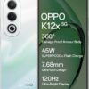 Oppo K12x 5G with 45W SUPERVOOC Charger in-The-Box (Breeze Blue, 128 GB) (6 GB RAM)
