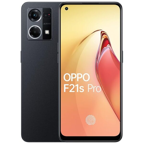 Oppo F21s Pro (Starlight Black, 8GB RAM, 128 Storage)|6.43" FHD+ AMOLED|32MP Front Camera with Microlens|4500 mAh Battery with 33W SUPERVOOC Charger - Image 2