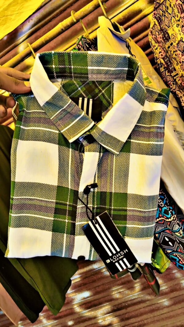 Brand BLOHSH green shirt