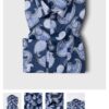 Printer blue shirt