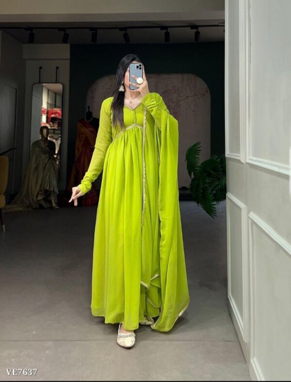 Fabric anarkali