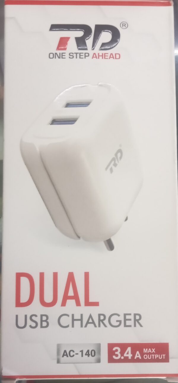 RD dual USB charger
