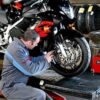 Two wheeler servicing