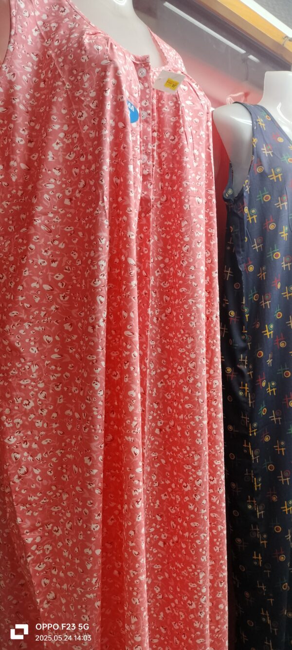 Cotton ladies nighty - Image 2