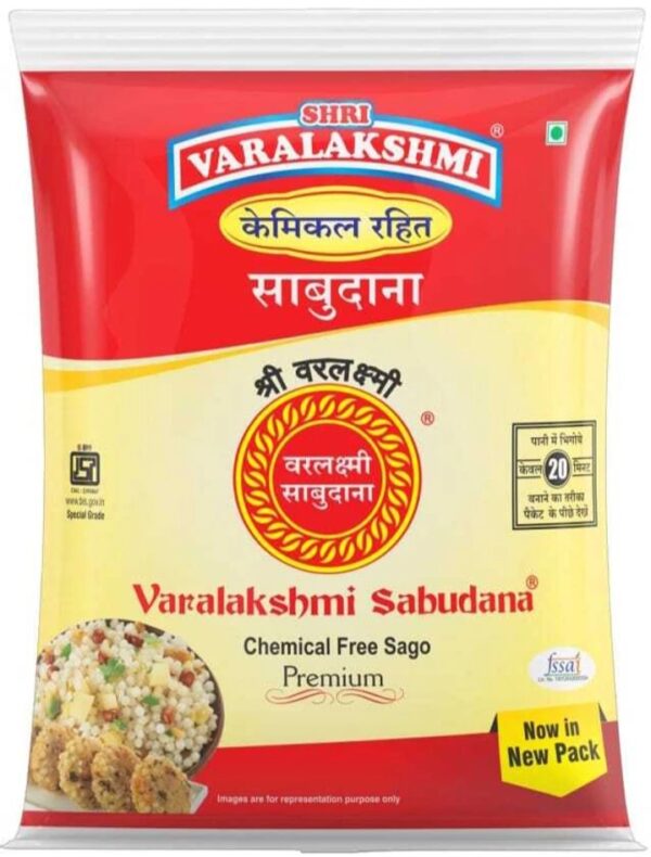 Shri varalakshmi tapioca primium sago (sabudana) 0.5 kg