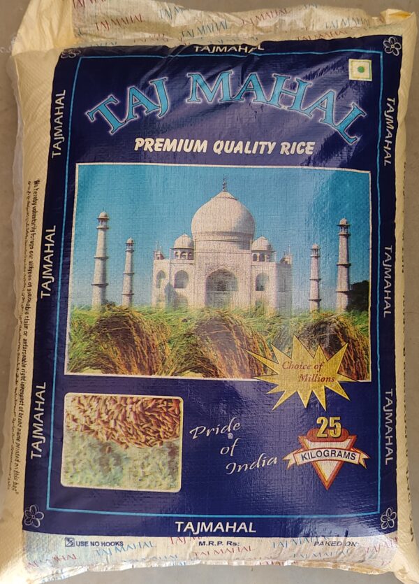 Taj mahal and mayur (raa rice)
