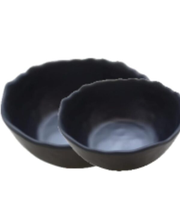 DINEWELL CURVE BLACK BOWL DWMB5115