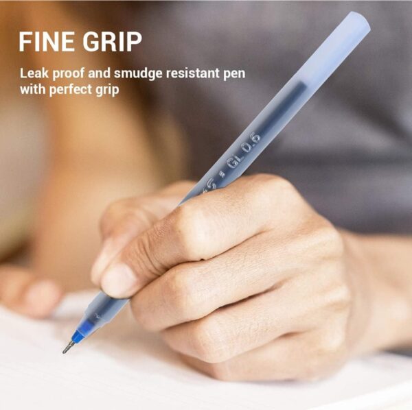 DOMS 0.6 GL BALL POINT BLUE PEN 20N CBD - Image 2