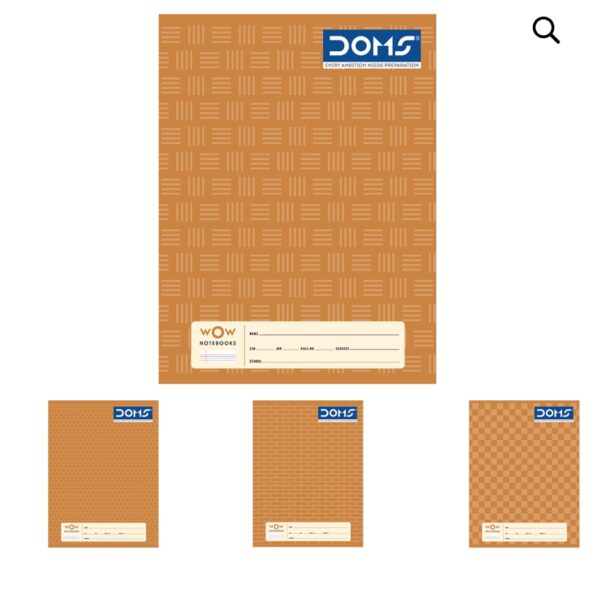 Doms city life series single line note book 18×24 cm 172pg