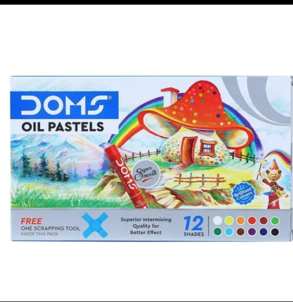 Doms Oil Pastels (12 Shades)