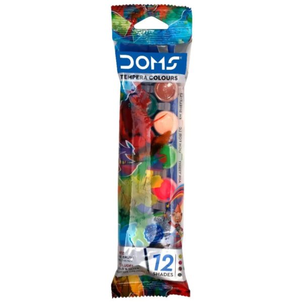 Doms Tempera Colours 36 ml (12 Shades)