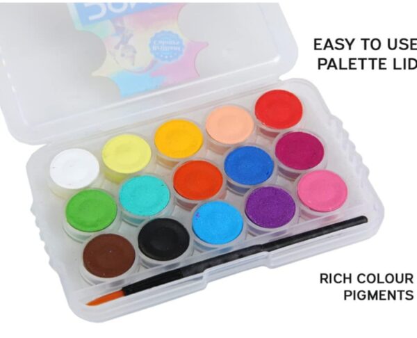 Doms water colour cakes 15mm 15shades - Image 2