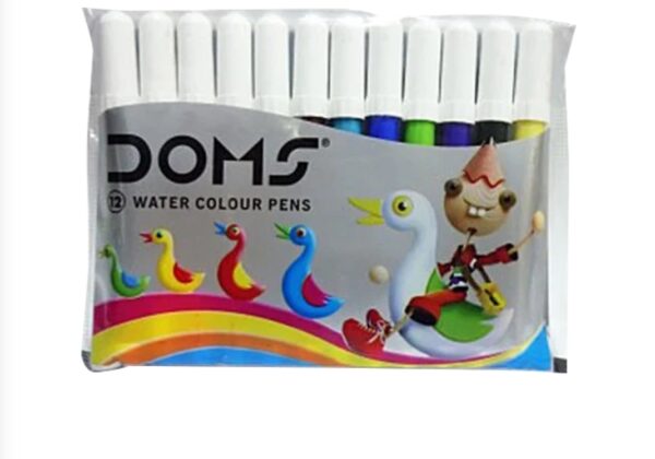 DOMS Water Color Pen 12 Shades - Mini