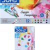 Doms Non-Toxic Water Colour Tube Set (12 Assorted Shades, 1 Paint Brush & 1 Palette)