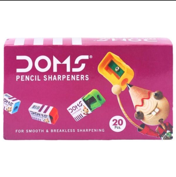 Doms Regular Pencil Sharpeners (Pack of 20)