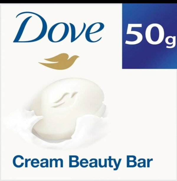 Dove Cream Beauty Bathing Bar 50 g - Image 2