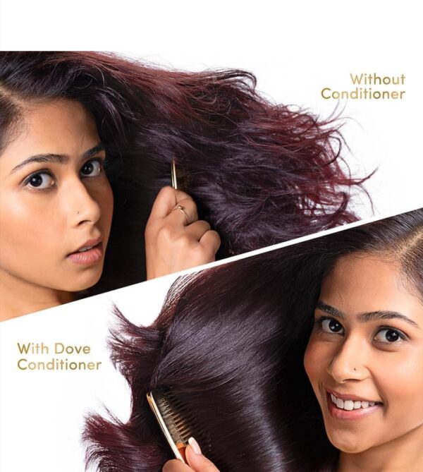 Dove Daily Shine Hair Conditioner With Nutritive Serum For Smooth & Shiny Hair, 175 Ml, All, 1 Count - Image 6