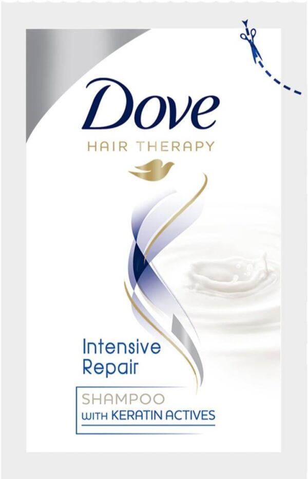 Dove Intensive Repair Shampoo, 5ml Sachet -pack of 1