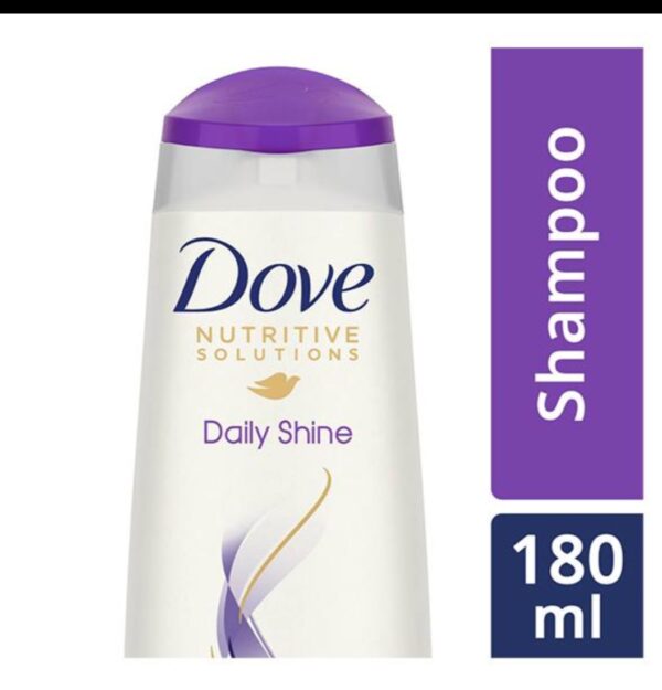 Dove Nutritive Solutions Daily Shine Shampoo 180 ml - Image 2