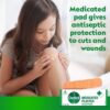 Dettol Medicated Plaster for Antiseptic and First Aid, Waterproof (Jar of 100+72 plasters) - Image 2