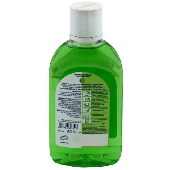 Dettol Lime Fresh Disinfectant Liquid 200 ml - Image 2