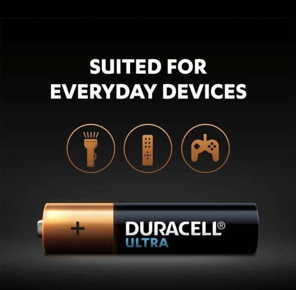 Duraell Alkaline AA Batteries (Pack of 8) - Image 3