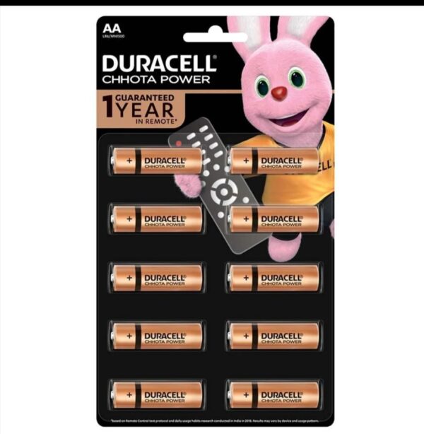 Duracell Chhota Power AA Battery (Pack of 10)