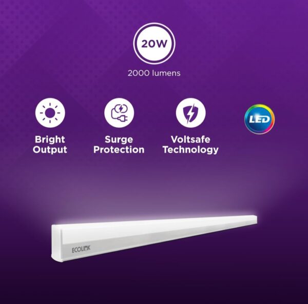 EcoLink 20-watt LED Batten - Image 3