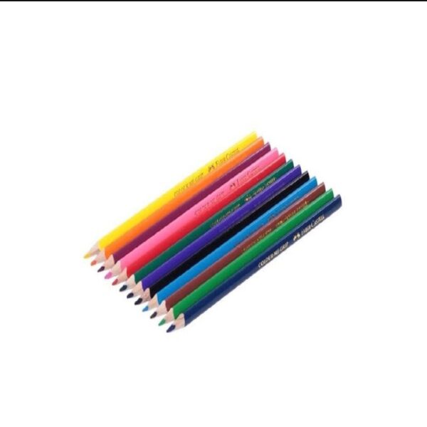 Faber-Castell Colour Me Grip Colour Pencil (Pack of 12) - Image 2