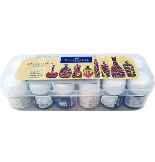 Faber-Castell Fabric Colours (Pack of 12)