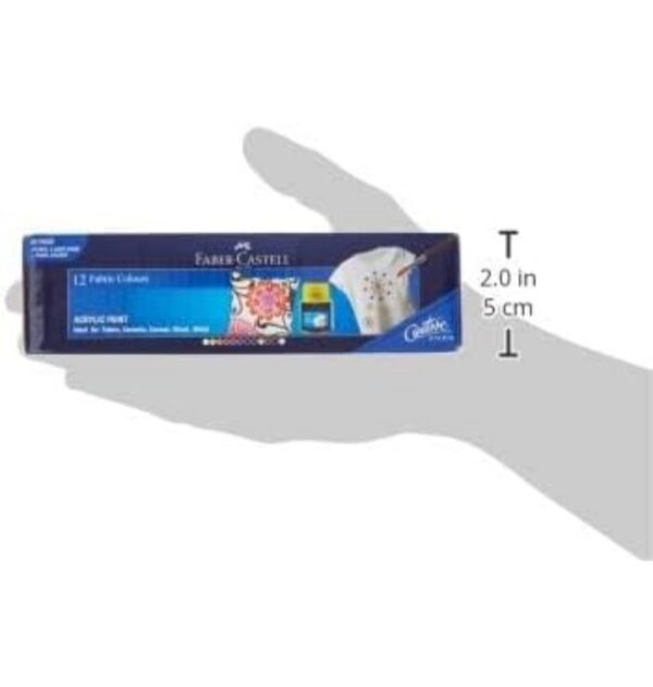 Faber-Castell Fabric Colours (Pack of 12) - Image 2